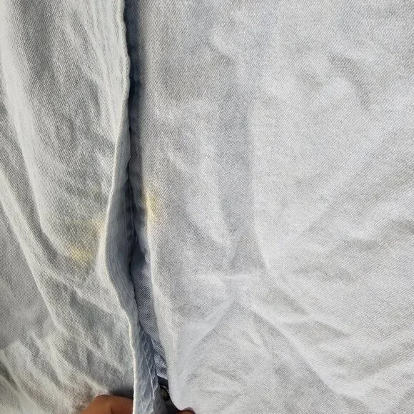 READ Vintage Mystic Blues Button Up Shirt Womens 20W Plus Long Sleeve Denim 90s - Picture 9 of 9